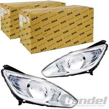 2X TYC H7/H1 FARI SINISTRO+DESTRO CON LWR+MOTORE Per FORD GRAND C-MAX II -19