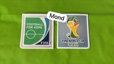 Toppa Patch Fifa World Cup brasile 2014 Cup brazil coppia coppa del mondo 
