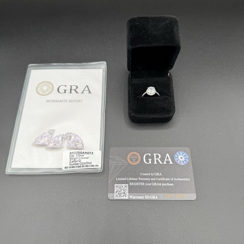 Anello regolabile vvs - regolabile, 2ct