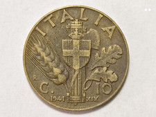 MONETA 10 CENTESIMI SPIGA