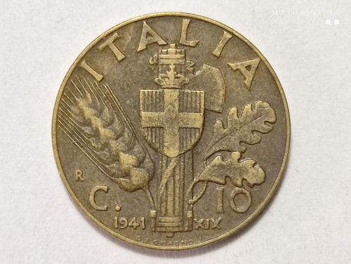 Moneta centesimi spiga - moneta,