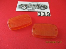 TRASPARENTE FANALINO ANTERIORE DX SX COPPIA FIAT 850 T PULMINO