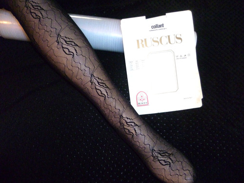 Collant ruscus pizzo - pizzo, fulmine