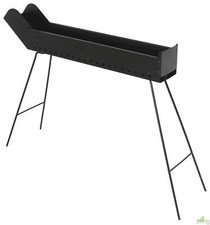 CUOCI SPIEDINI ACCIAIO 60x14x65h CM BARBECUE PER ARROSTICINI BRACIERE BBQ