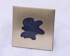 Cornice argento retro in legno