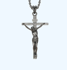 Collana crocifisso Gesù in
