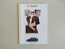 Depliant brochure Renault Clio