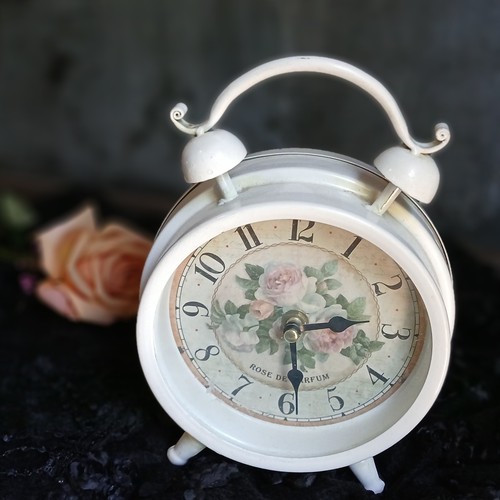 Orologio tavolo floreale - da,