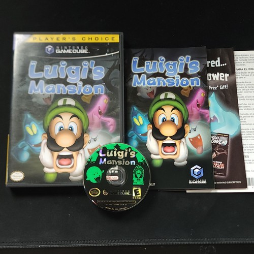 Luigi mansion gamecube cib - mansion,