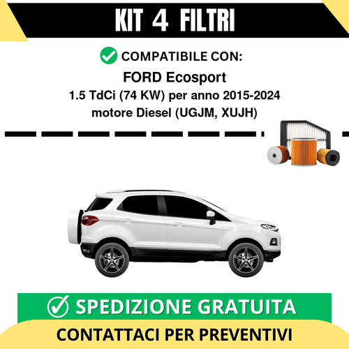 Kit filtri tagliando per - 4,