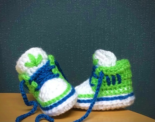 Scarpe all uncinetto - scarpe, all'uncinetto