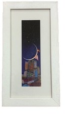  STAMPA  MELONISKI   21 X 6 CON  PASS. E CORNICE 32 X 18 FINITO