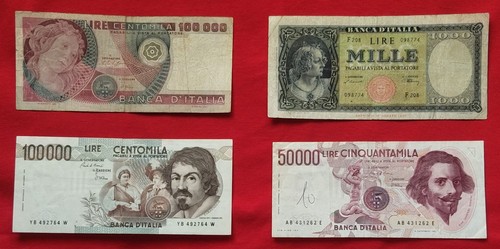 Lotto banconote lire - lotto,