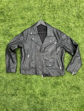 Giacca biker uomo pelle Zara