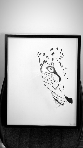 Quadro moderno dipinto mano - moderno,