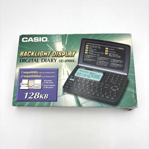 Diario digitale casio 4900l - diario,
