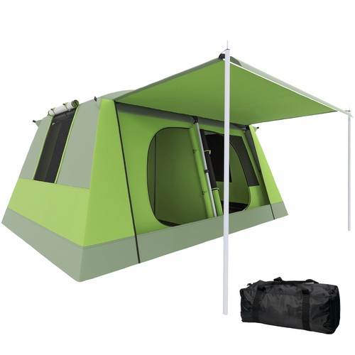 Outsunny tenda campeggio - tenda, 4