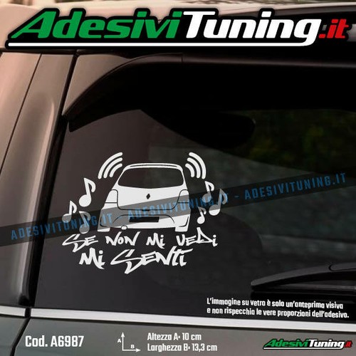 Adesivo renault twingo 2007 - twingo,