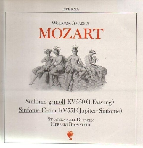 Mozart sinfonie moll - lp,