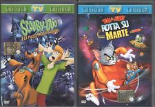 Lotto 2 dvd Sorrisi e Canzoni - SCOOBY DOO e TOM & JERRY
