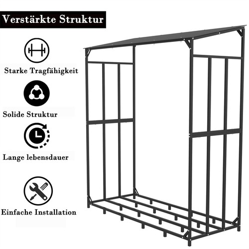 Scaffale per legna ardere - per, da
