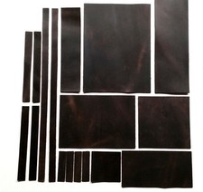 Pelle, pelle Spessa, Punzonatura Cuoio Grassetto, Antica Braun, Articoli IN