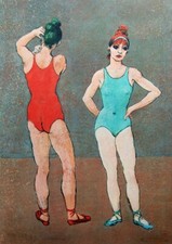 Francesco Messina BALLERINE serigrafia 70x50 NO FACCINCANI CASCELLA PICASSO BAJ