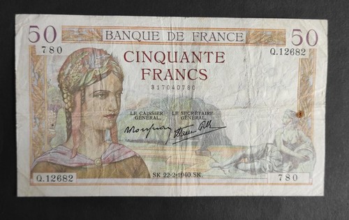Francia banconota da 50 - -,