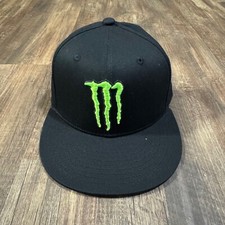 Cappello Monster Energy Drink Berretto Snapback Logo Ricamato Regolabile Nero Verde