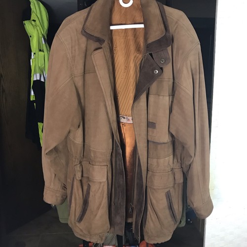Cappotto uomo grande pelle
