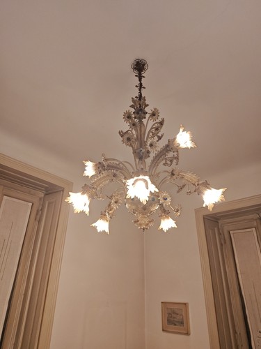 Lampadario murano vintage 1978 - lampadario,