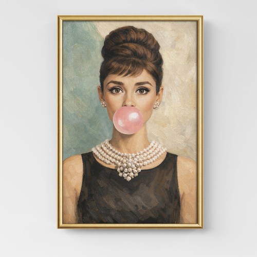 Quadro donna elegante tela - quadro,