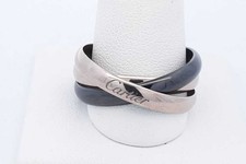 Cartier 18k White Gold & Black