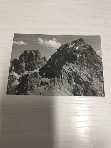Cartolina postcard capanna - -,