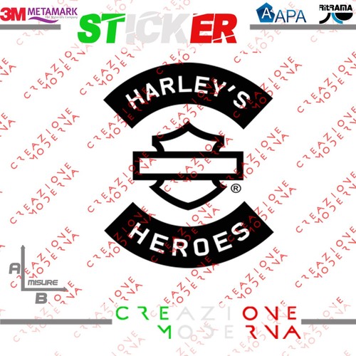 Adesivo sticker harley - sticker, harley's
