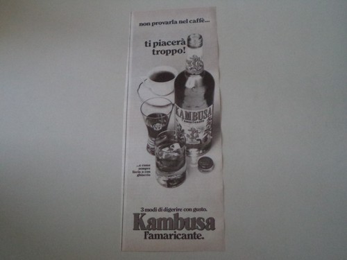 Advertising pubblicità 1982 - advertising,