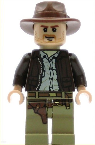Lego indiana jones - indiana, minifigure