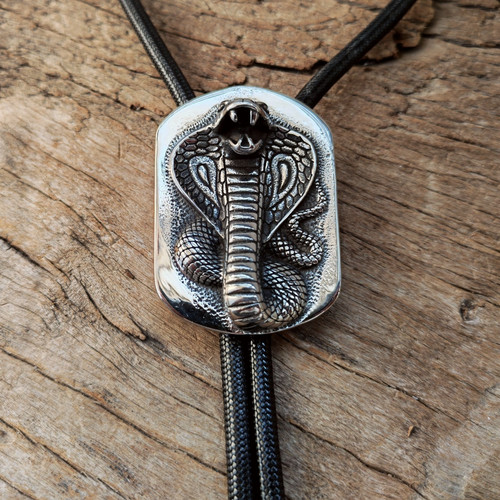 Cravatta cobra snake bolo - cobra,