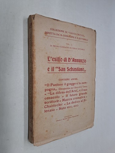 Esilio annunzio san - di, d'annunzio