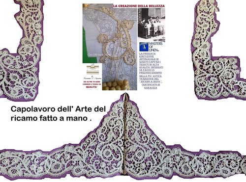 Pizzo tombolo cantù - fatto, a