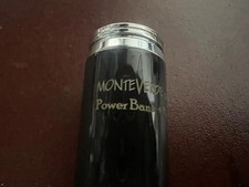 🔴 MONTEVERDE penna sfera lacca nera Power Bank lunghezza 14,5 cm