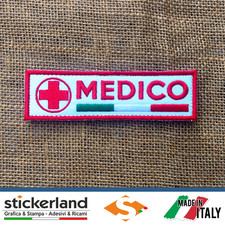 Toppa patch croce - patch, rossa