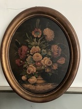 dipinto a olio - Fiori