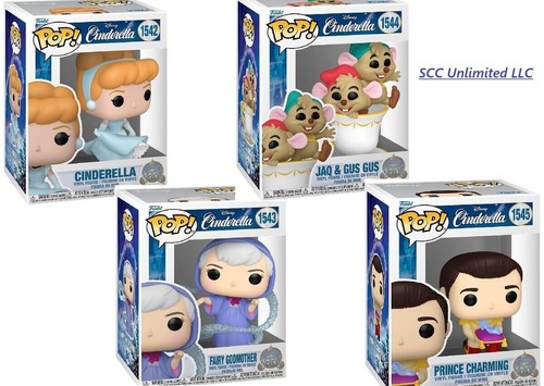 Set funko pop cinderella - set,
