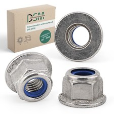 Dadi flangiati autobloccanti