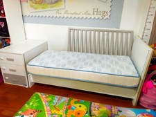 letto componibile bimbo Pali Zoom con 2 materassi