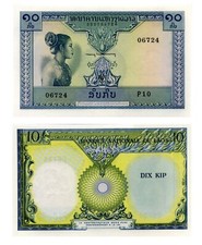 Laos kip 1962 p - -, p.10b