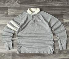 Nike Vintage Grigio Rugby Polo