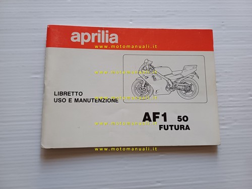 Aprilia af1 futura manuale - af1, 50