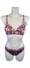 Bikini Olympia taglia 40 A - 44 A coppa costumi da bagno viola rosa bikini spalline swimwear